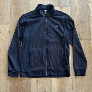 NWOT-Calvin Klein Dark Grey Zip-Up Jacket